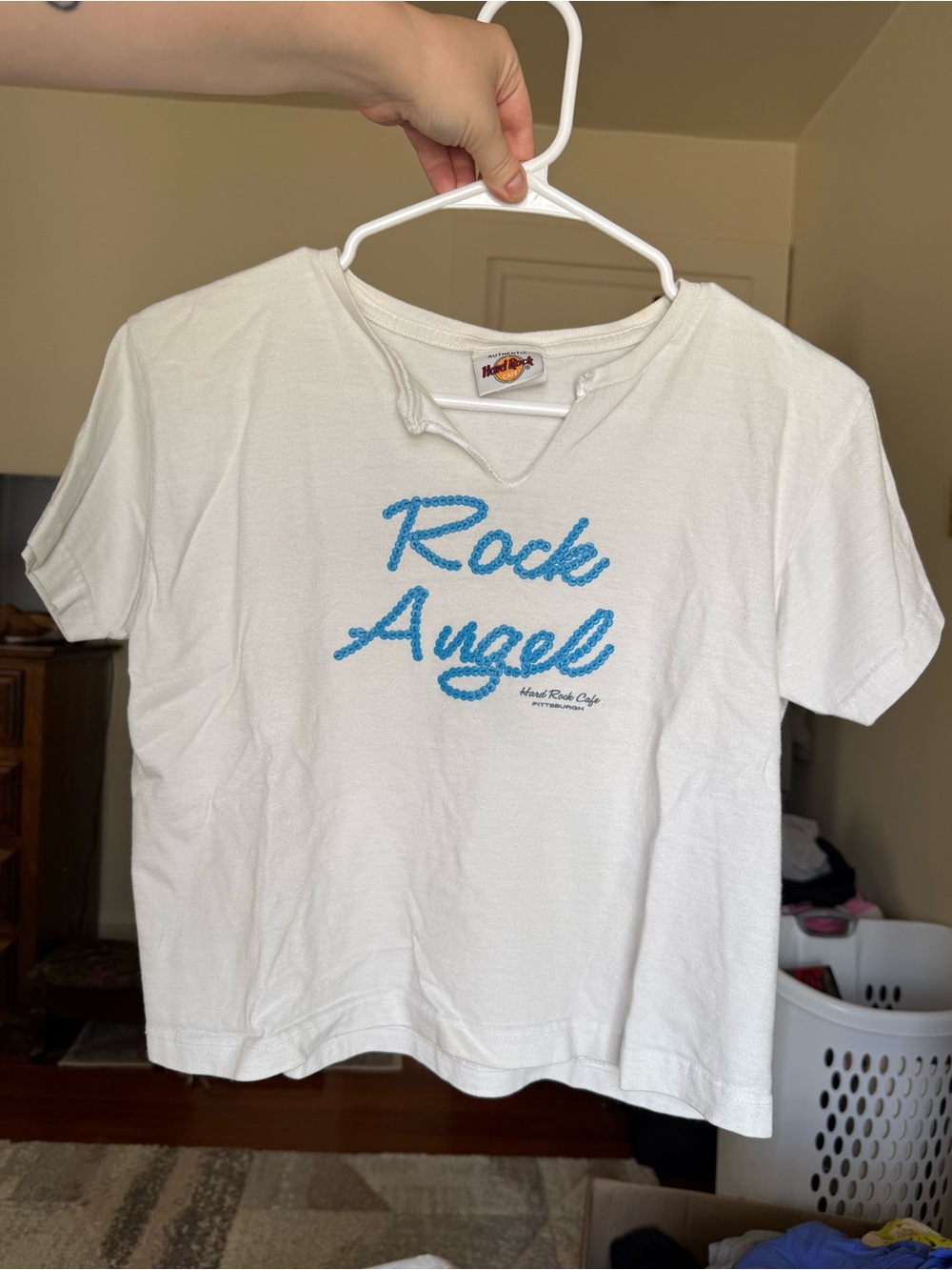 VTG PGH Hard Rock Cafe shirt / large / white